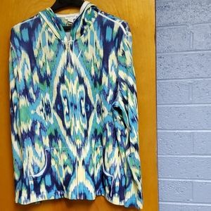 Chico's Womens Zipper Hoodie